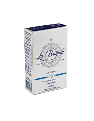 Sardinas en aceite de oliva Nº30 – La Brújula