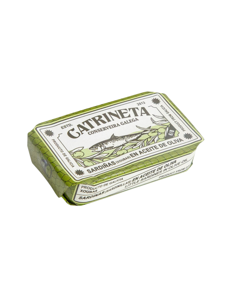 Sardinas en aceite de oliva – Catrineta