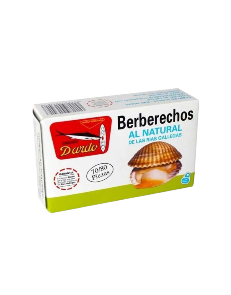 Berberechos al natural – Dardo