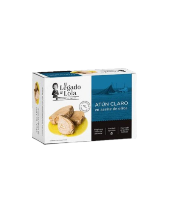Atún claro en aceite de oliva – Legado de Lola