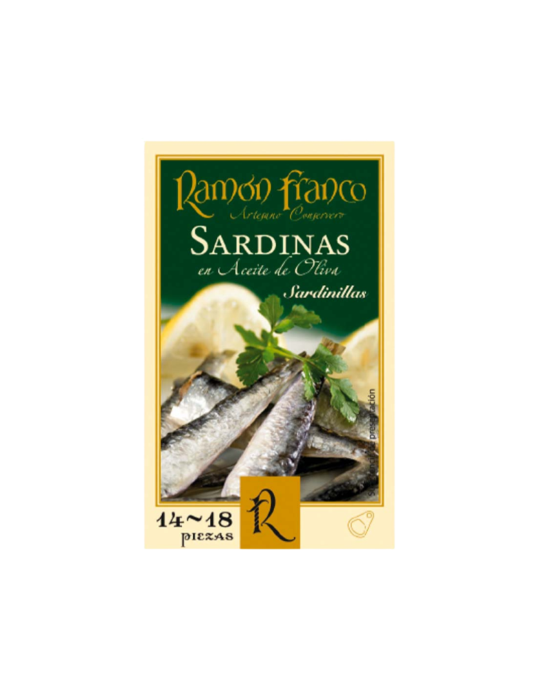 Sardinas en aceite de oliva – Ramón Franco