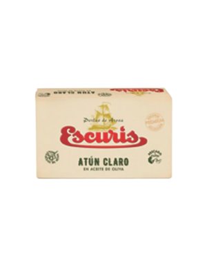 Atún claro en aceite de oliva – Escurís