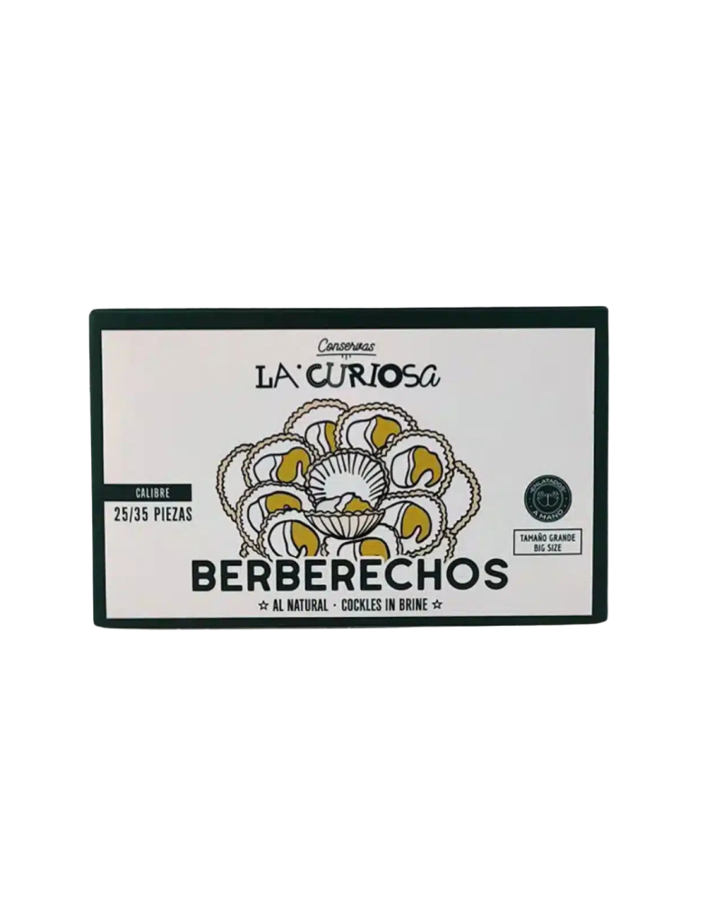 Berberechos al natural – La Curiosa