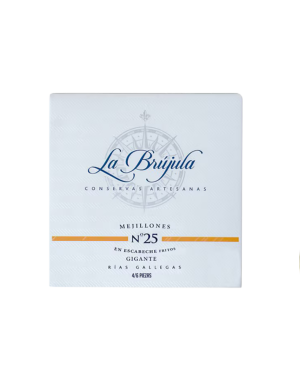Mejillones en escabeche gigante Nº25 – La Brújula