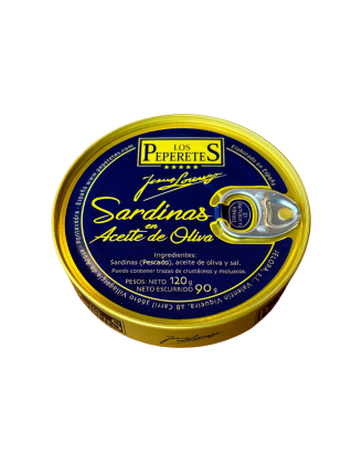 Sardinillas en aceite de oliva – Los Peperetes